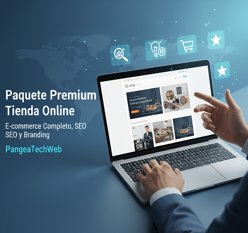 paquete premium producto Paquete Premium Tienda Online | E-commerce Completo, SEO y Branding - PangeaTech